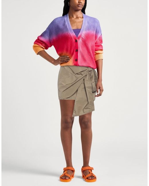 Minigonna di MSGM in Natural