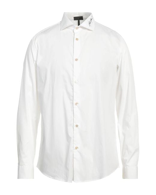 Emporio Armani Shirt in White for Men Lyst UK