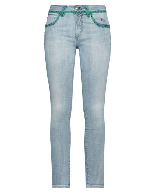 Pantaloni Jeans di Angelo Marani in Blue