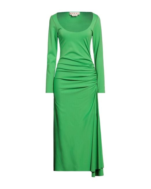 Marni Green Midi Dress