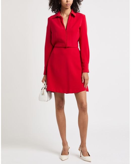Compagnia Italiana Red Mini Dress