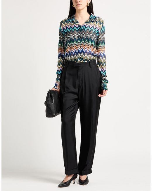 Missoni Blue Shirt Viscose