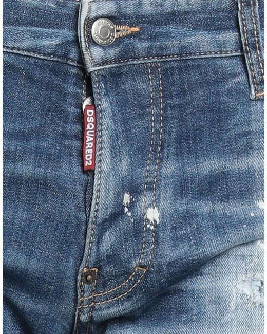 DSquared² Blue Jeans Cotton, Polyester, Elastane for men