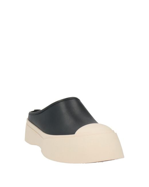 Marni Black Mules & Clogs Leather