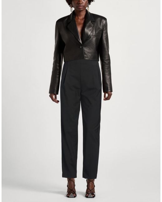 Dondup Black Pants Virgin Wool, Elastane