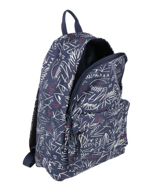 Lacoste Blue Backpack for men