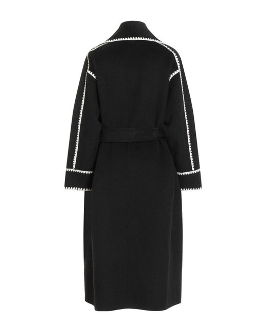 Maje Black Coat