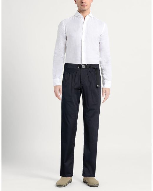 White Sand Blue Trouser for men