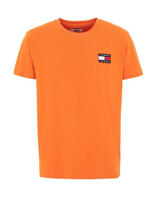 Tommy Hilfiger Orange T-shirt for men