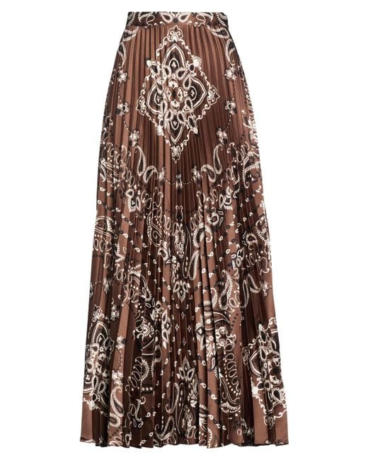 Sandro Brown Maxi Skirts