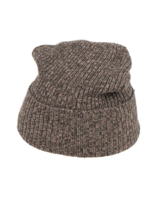 Alberta Ferretti Brown Hat for men