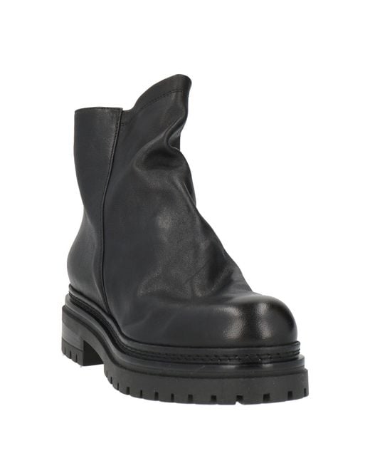 BARRACUDA'S COLLECTION Black Ankle Boots Leather