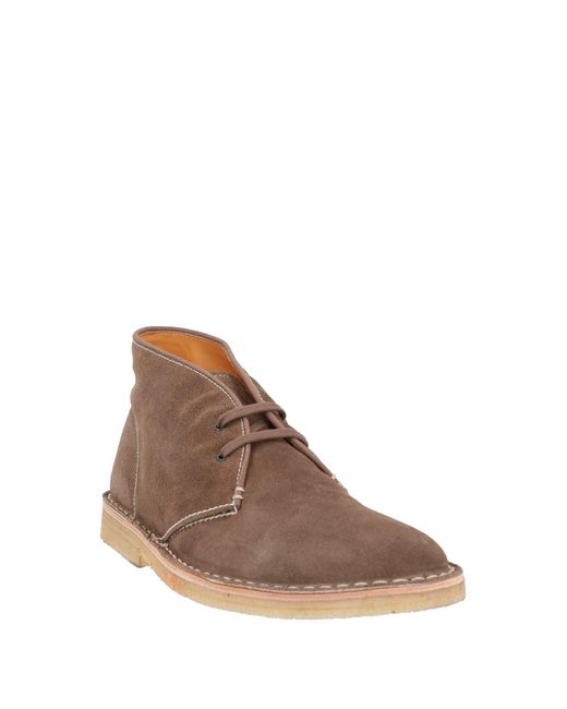 MILLE 885 Brown Ankle Boots for men
