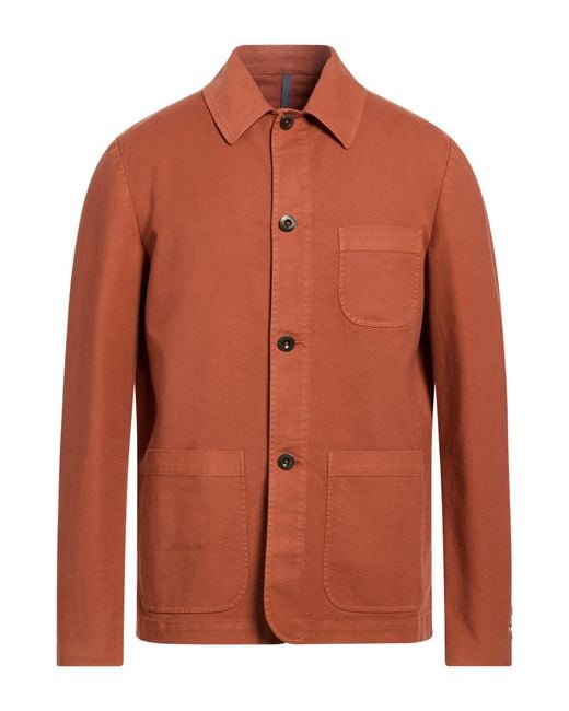 Montedoro Orange Jacket for men