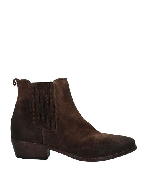 Elena Iachi Ankle Boots in Brown | Lyst