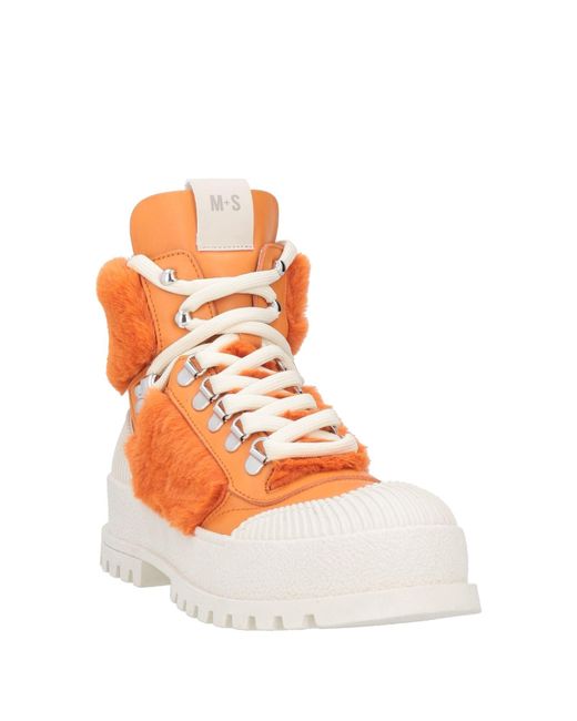 MICH SIMON Orange Stiefelette