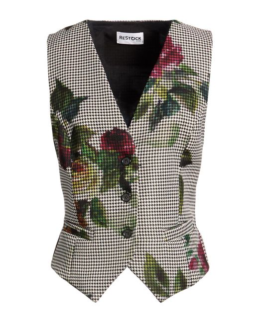Dixie Women's Gray Restock Tailored Vest Polyester