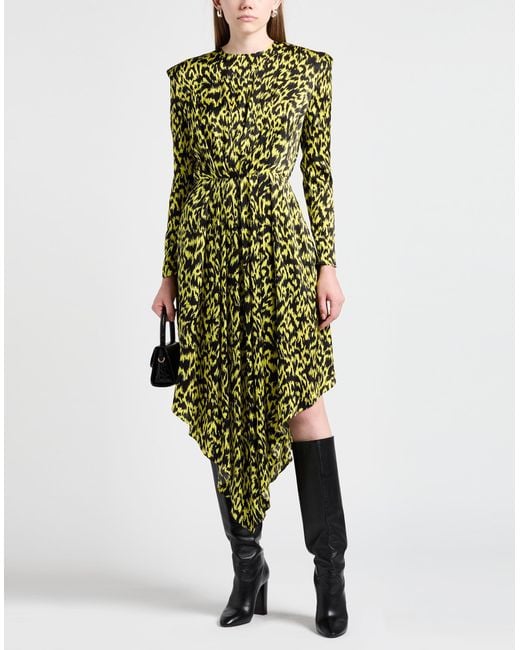 Alexandre Vauthier Green Midi-Kleid