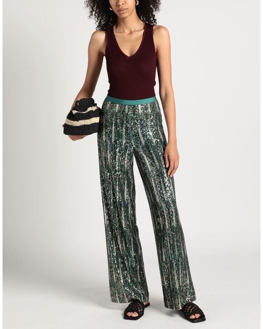Siyu Green Trouser