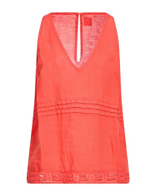 120% Lino Pink Top Linen