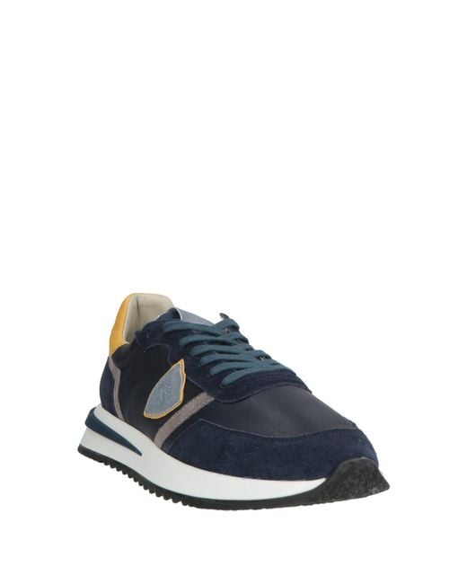 Philippe Model Blue Trainers for men