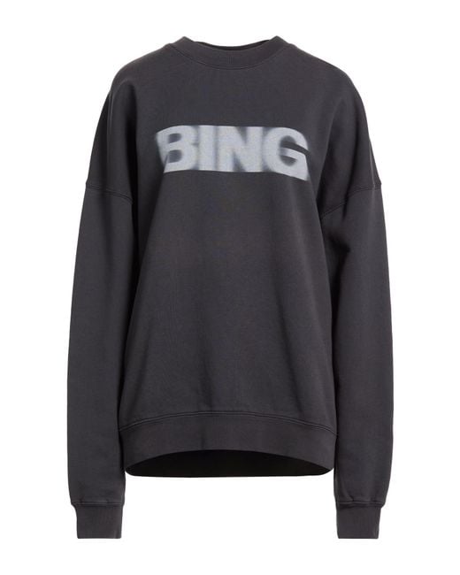 Anine Bing Black Sweatshirts
