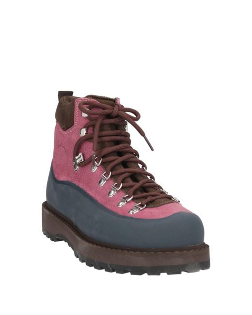 Diemme Purple Ankle Boots for men