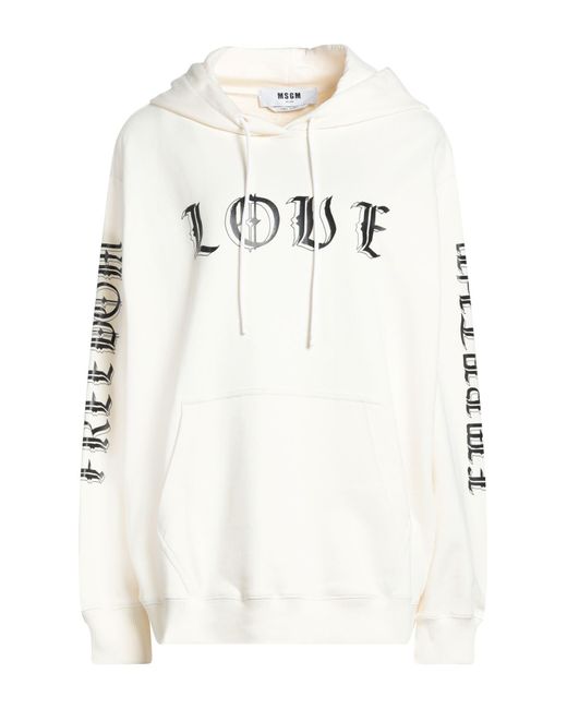 Sudadera MSGM de color Natural