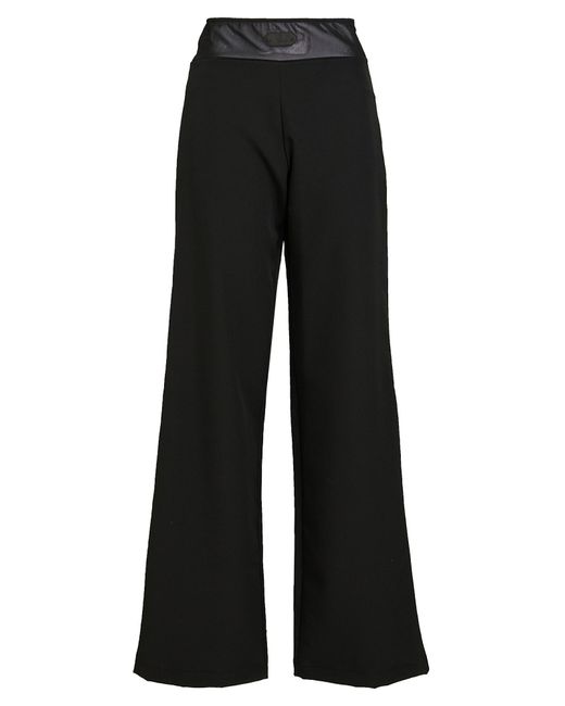 Gaelle Paris Black Pants Polyester, Elastane