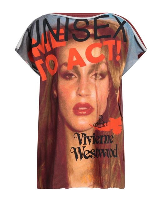 T-shirt Vivienne Westwood en coloris Orange