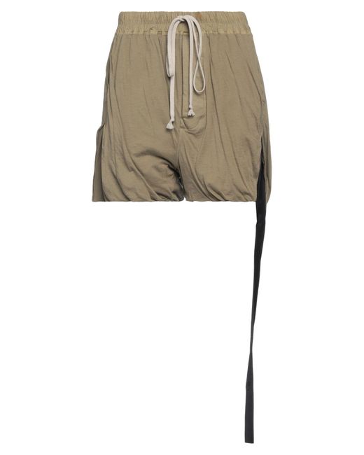 Rick Owens White Shorts & Bermuda Shorts Cotton