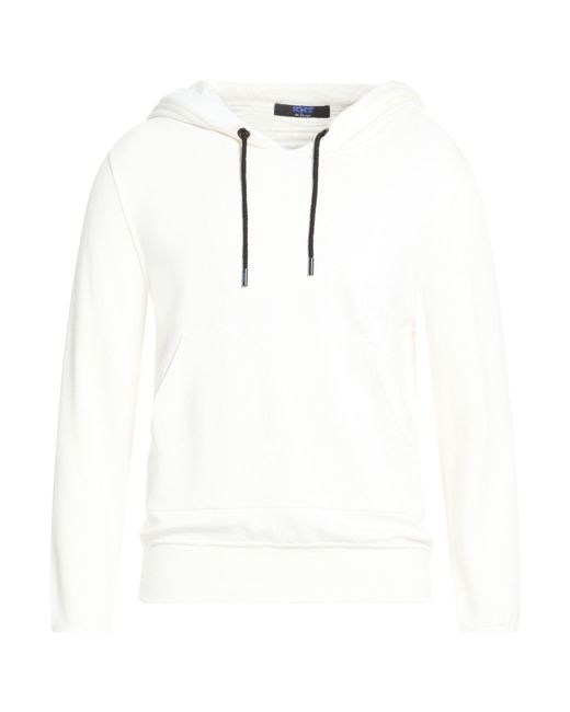 Kiton White Sweatshirt Viscose, Elastane for men