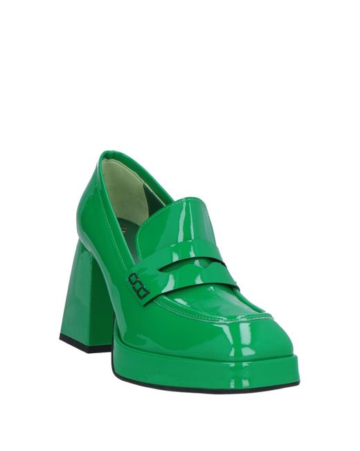 Giampaolo Viozzi Green Loafers