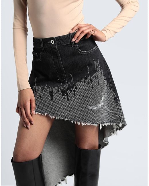 J.W. Anderson Gray Denim Skirt