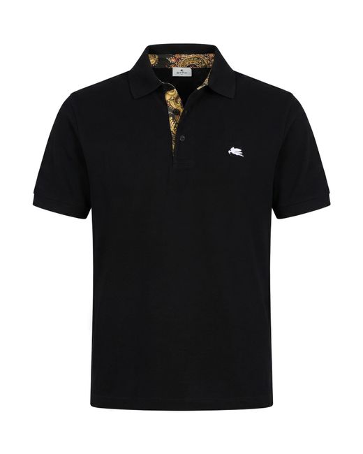 Polo Etro de hombre de color Black