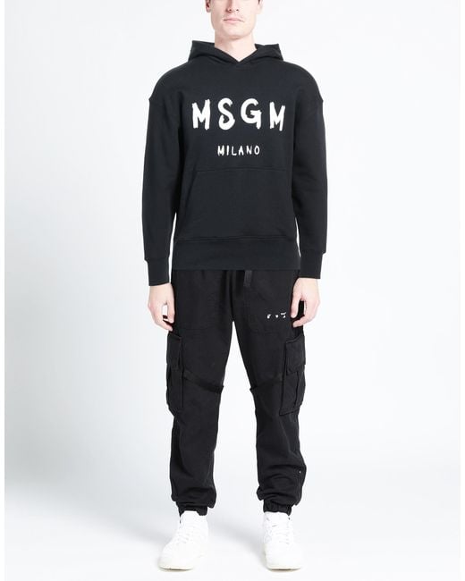 MSGM Blue Sweatshirt for men