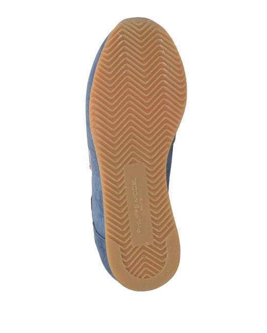 Philippe Model Blue Trainers