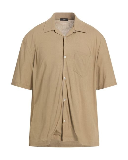 Herno Natural Shirt Cotton for men