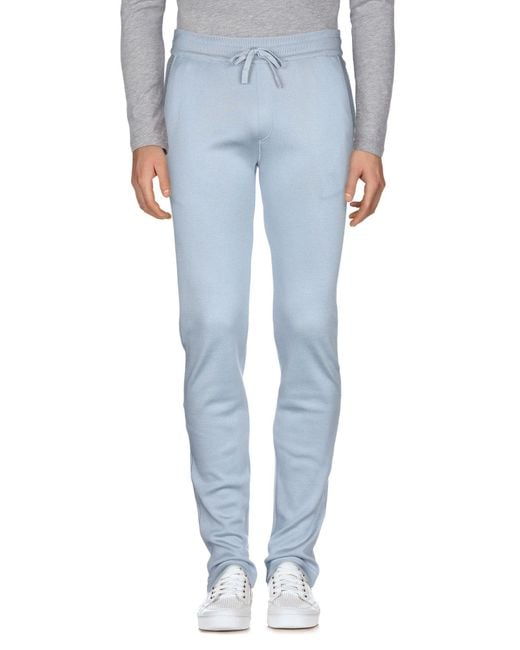 Dolce & Gabbana Blue Pants Silk for men