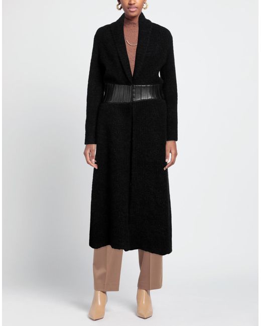 Gabriela Hearst Black Overcoat & Trench Coat