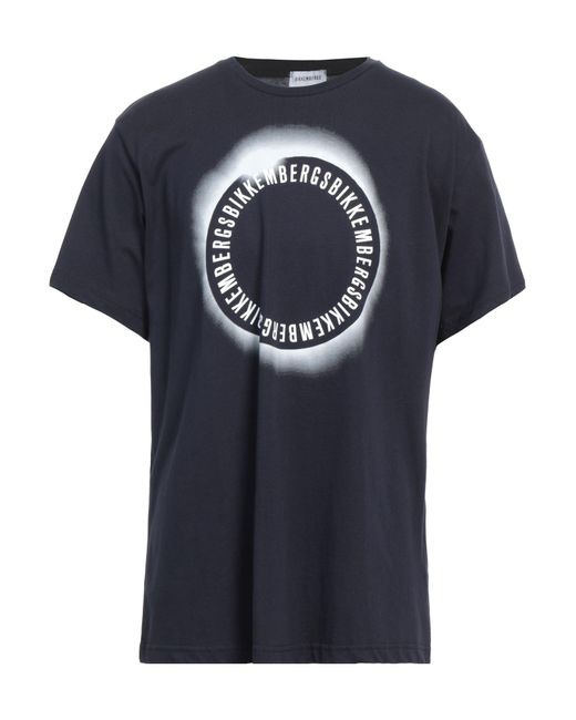 Bikkembergs Blue T-Shirt Cotton for men