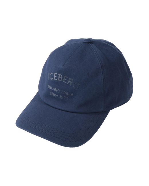 Iceberg Blue Hats for men