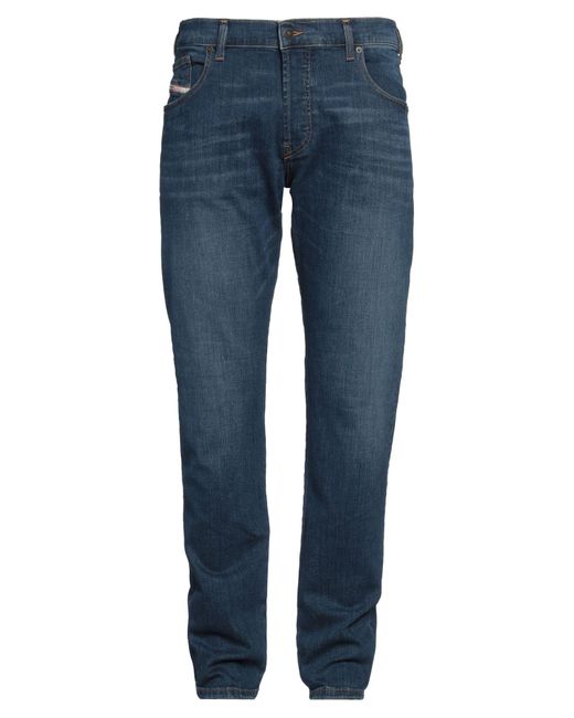 DIESEL Men's Blue Jeans Cotton, Elastane