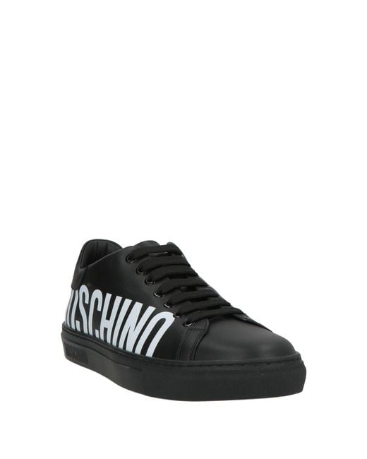 Moschino Black Trainers for men