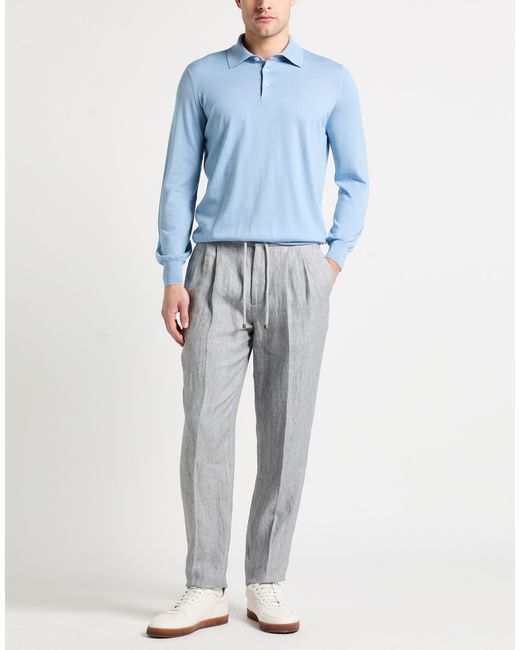 Brunello Cucinelli Gray Trouser for men