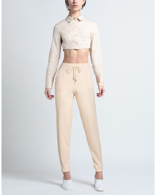 Pantalon Max & Moi en coloris Natural