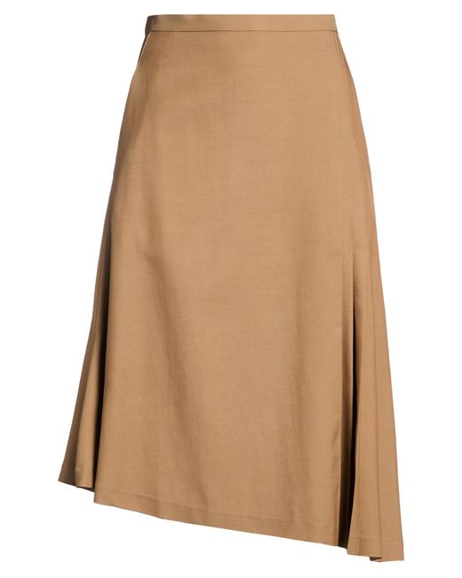 THEORY PROJECT Natural Midi Skirt