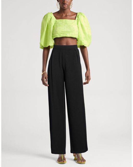WEILI ZHENG Black Trouser
