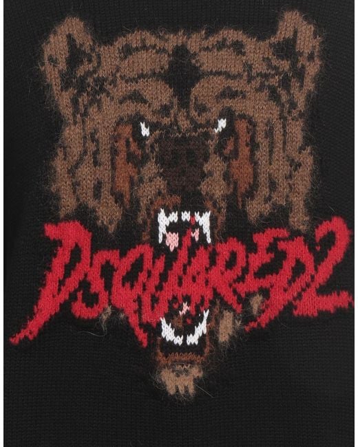 DSquared² Black Sweater for men