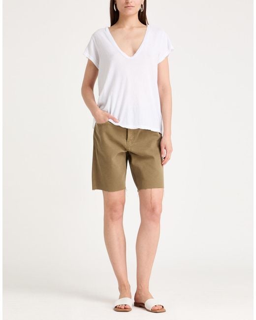 James Perse White T-Shirt Cotton